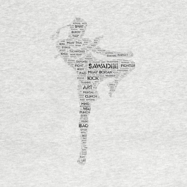 Muay Thai word art by huwagpobjj